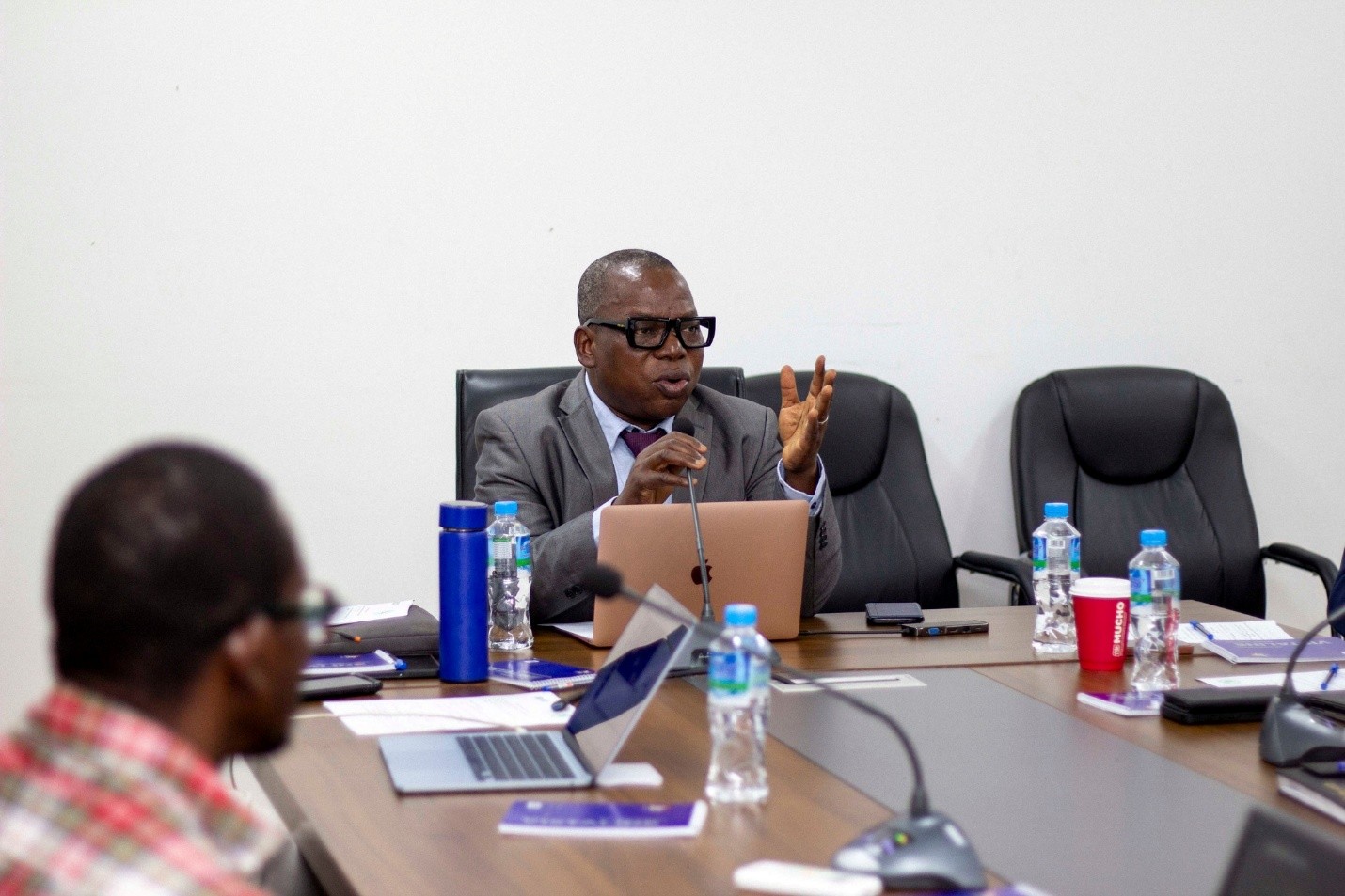 Professor Julius Fobil, Director of WAC-GEOHEALTH, warmly welcoming participants with his opening remarks